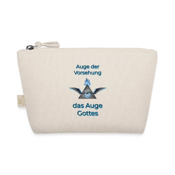 Auge Gottes / Auge der Vorsehung - Bio-Täschchen - Natur - Vorne