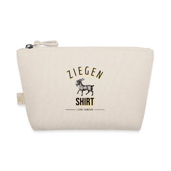 Produkt im Ziegen Shirt Design - Bio-Täschchen - Natur - Vorne