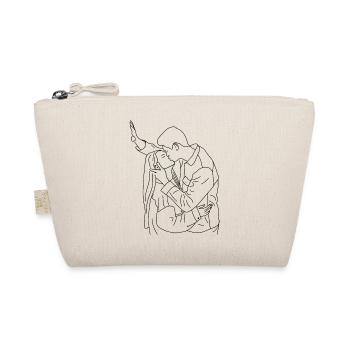Pair outline black - Organic Pouch - nature - Front