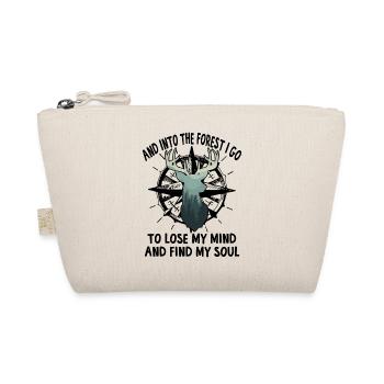 Hiking Camping Camping Outdoor Hiking Tour Hikers - Organic Pouch - nature - Front