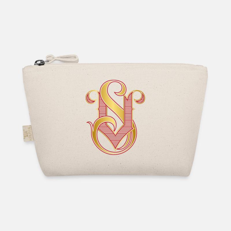 VS logo Red and gold 8 Bio-Täschchen