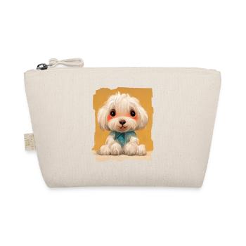 Bébé Bichon Chien Mignon - Trousse biologique - nature - Devant