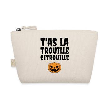 T'as la trouille citrouille - Trousse biologique - nature - Devant