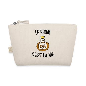 Le rhum c'est la vie - Trousse biologique - nature - Devant