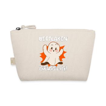 Halloween Geist Geister Sprüche Geschenkidee - Bio-Täschchen - Natur - Vorne