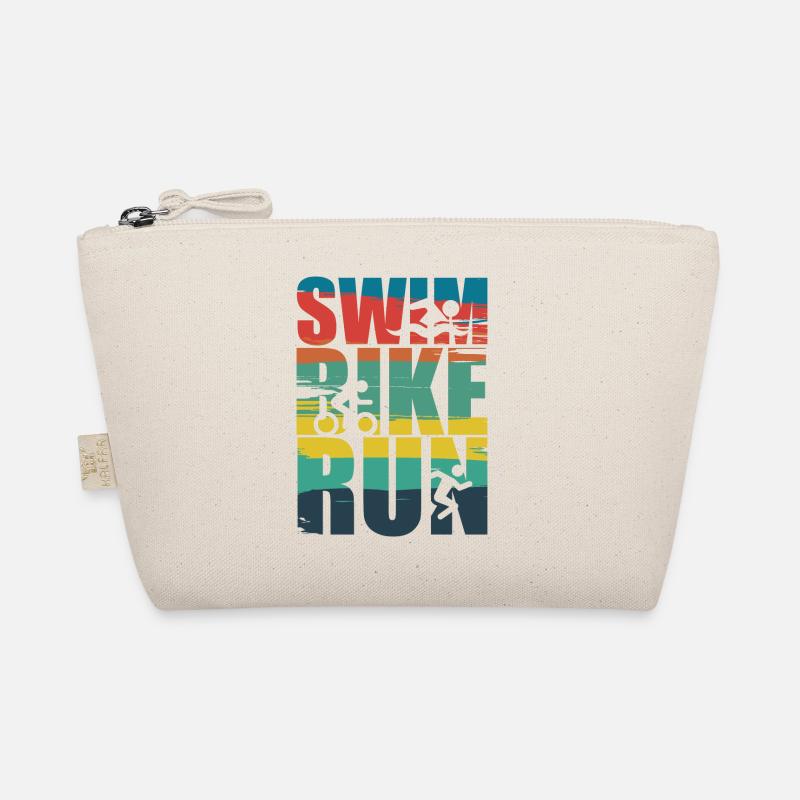 Schwimmen Biken Laufen Bio-Täschchen