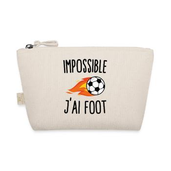 Impossible j'ai foot - Trousse biologique - nature - Devant