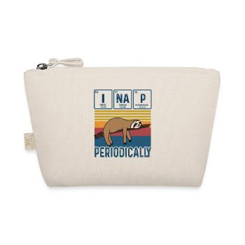 I Nap Periodically Vintage Funny Science Faultier - Bio-Täschchen - Natur - Vorne