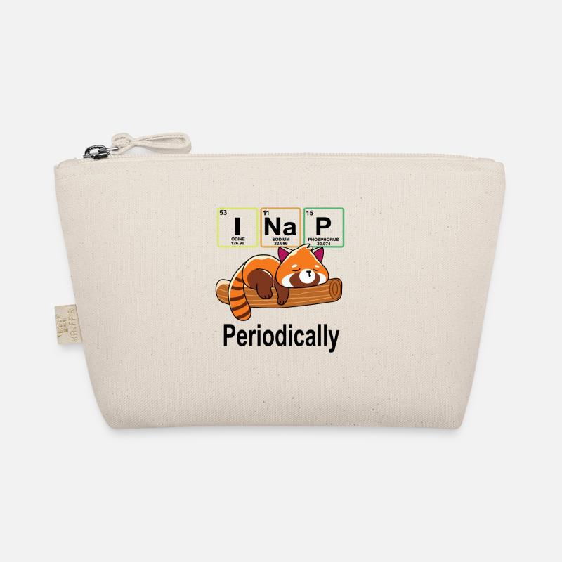 I nap periodically Red Panda Organic Pouch
