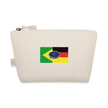 Brasilien-Deutschland-Pandeiro - Bio-Täschchen - Natur - Vorne