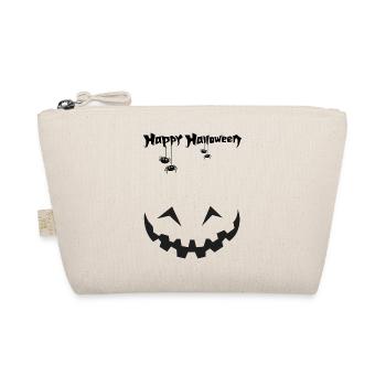 Halloween Face - Bio-Täschchen - Natur - Vorne