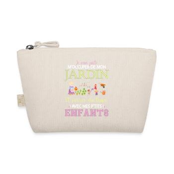 Je veux juste mon jardin et mes p'tis enfants - Trousse biologique - nature - Devant
