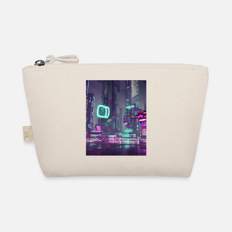 Futuristic city - Organic Pouch - nature