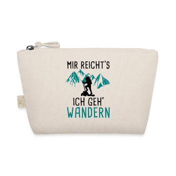 Mir reichts ich geh Wandern - Bio-Täschchen - Natur - Vorne