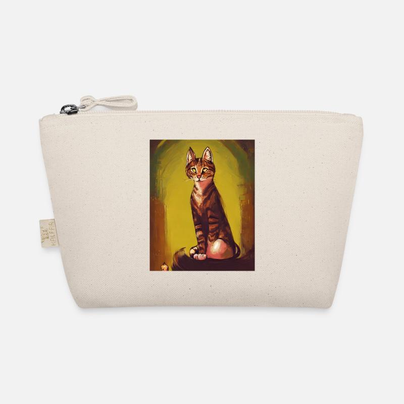 Katze sieht wunderschön aus Bio-Täschchen