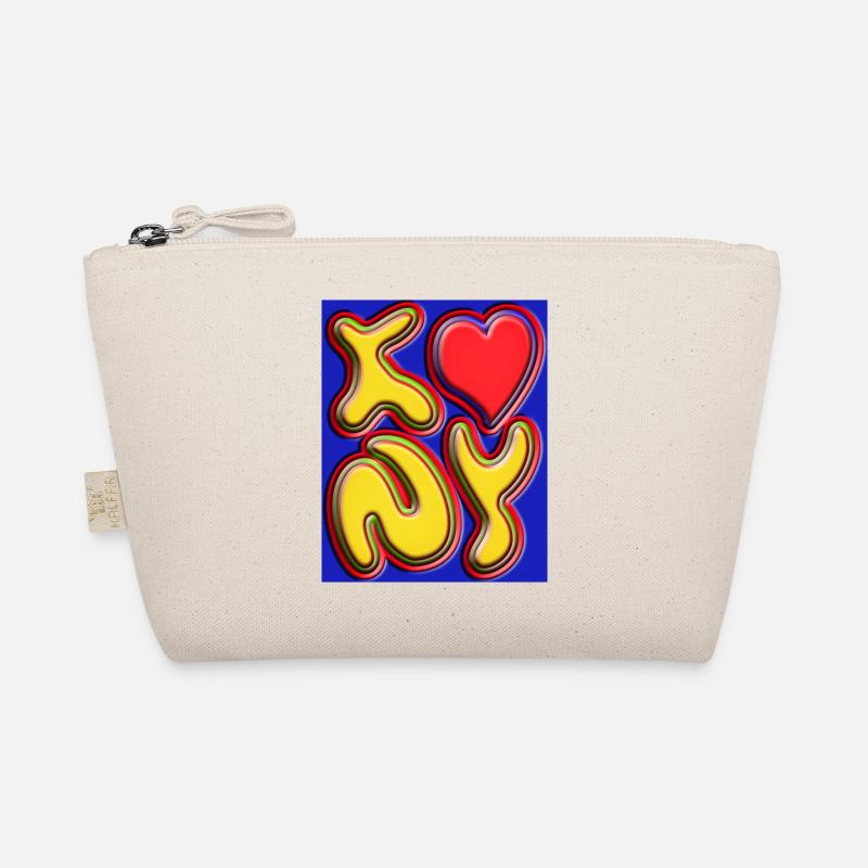 J’aime NY en différentes couleurs Trousse biologique