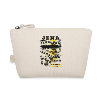 Jena Germany City Skyline Home Love - Organic Pouch - nature - Front