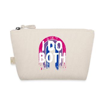 I Do Both Bisexual LGBTQ Bi Pride Pansexual Funny - Bio-Täschchen - Natur - Vorne