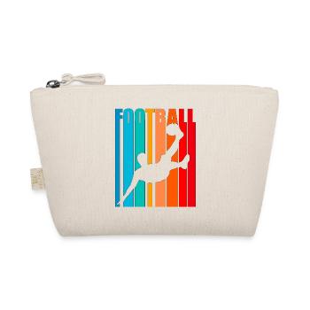Fußballspieler - Bio-Täschchen - Natur - Vorne