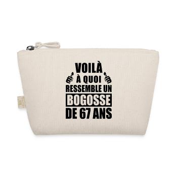 bogosse de 67 ans / cadeau anniversaire 67 ans - Trousse biologique - nature - Devant