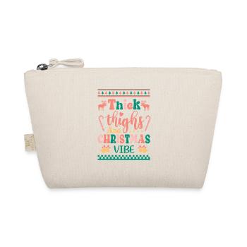 Weihnachten Santa Claus Merry Christmas - Organic Pouch - nature - Front
