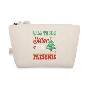 Weihnachten Santa Claus Merry Christmas - Organic Pouch - nature - Front