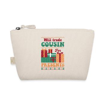 Weihnachten Santa Claus Merry Christmas - Organic Pouch - nature - Front