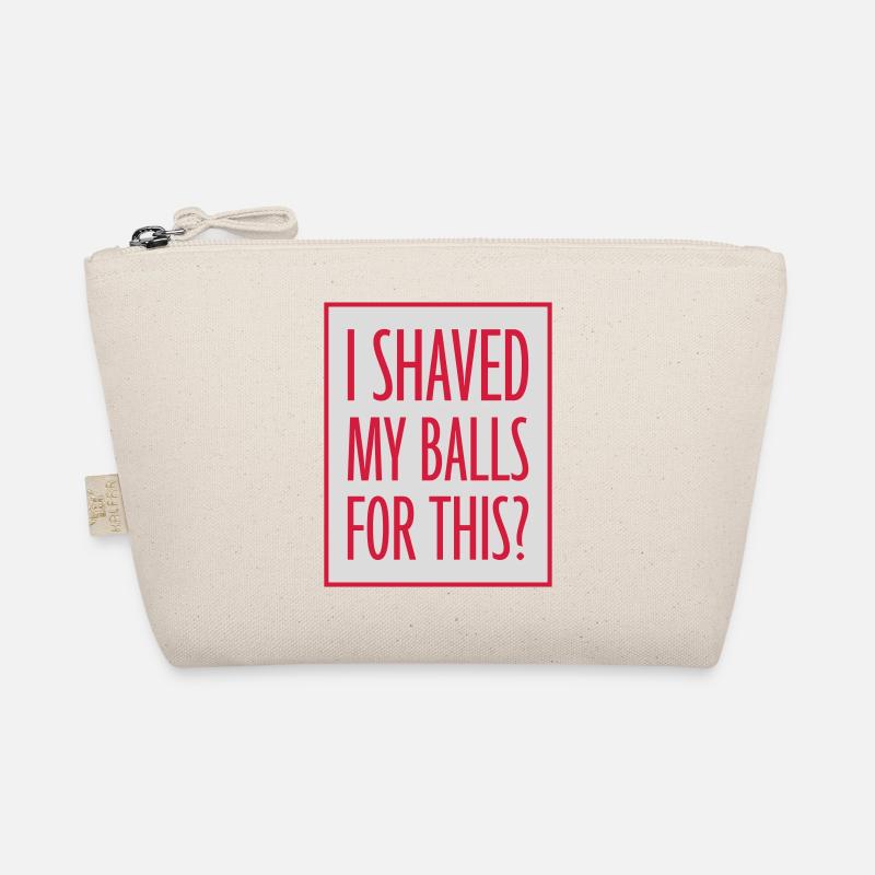 I shaved my balls Bio-Täschchen