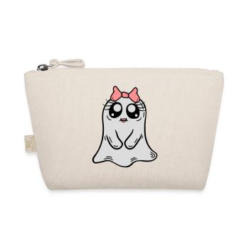 Petite fille fantôme douce - Trousse biologique - nature - Devant