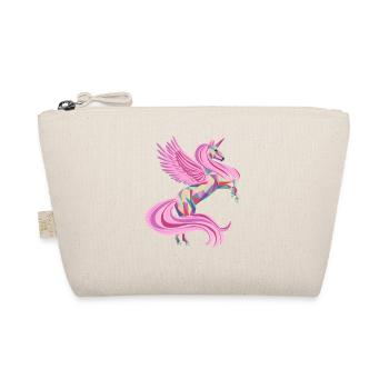 Licorne enchanteresse en rose - Trousse biologique - nature - Devant
