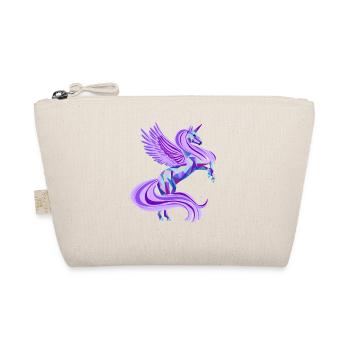 Licorne enchanteresse en violet - Trousse biologique - nature - Devant
