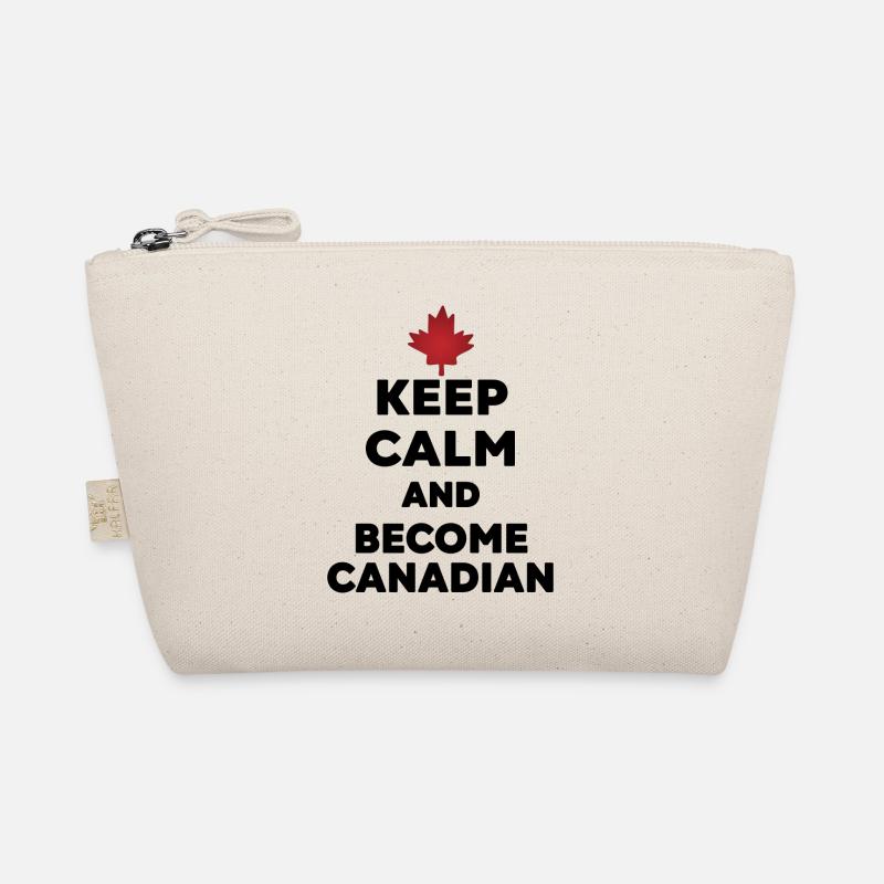 Keep Calm Become Canadian Organic Pouch