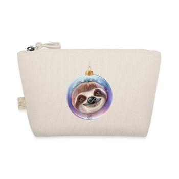 Noël Paresseux Bal de Noël Père Noël - Trousse biologique - nature - Devant