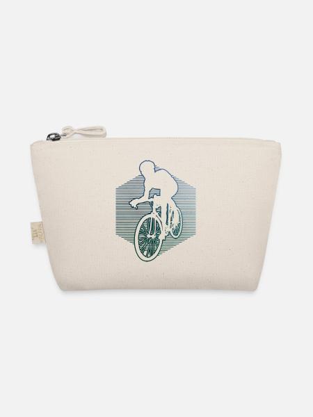 Herren Rennradfahrer Damen Road Bike Rennradfahren - Bio-Täschchen - Natur