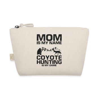 Coyote Capture and Coyote Hunter Design - Organic Pouch - nature - Front