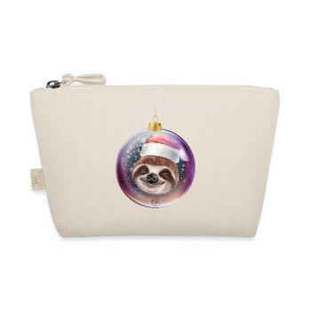 Drôle de paresseux pour Noël - Trousse biologique - nature - Devant