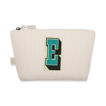 Letter E - Organic Pouch - nature - Front