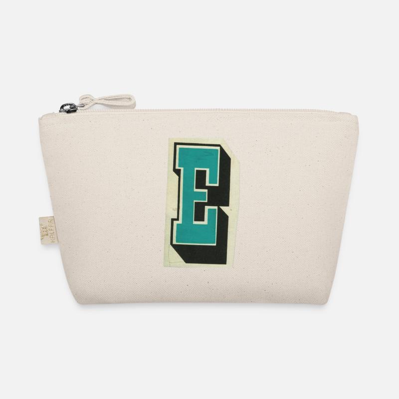 Letter E Organic Pouch