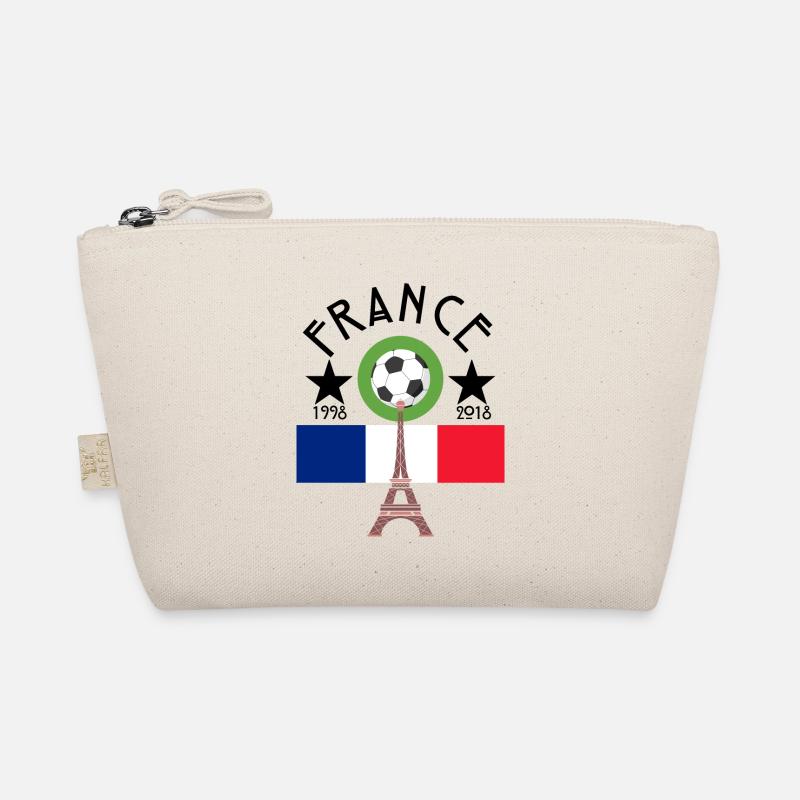Frankreich WM - Bio-Täschchen - Natur
