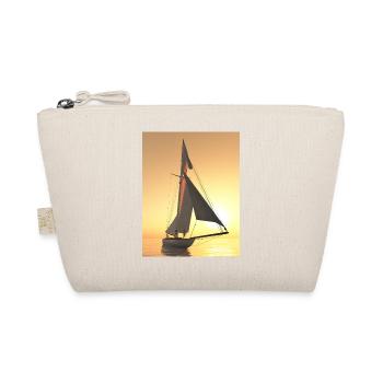 Sailing yacht at sunset - Organic Pouch - nature - Front