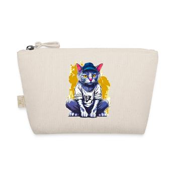 Cat graffiti - Organic Pouch - nature - Front