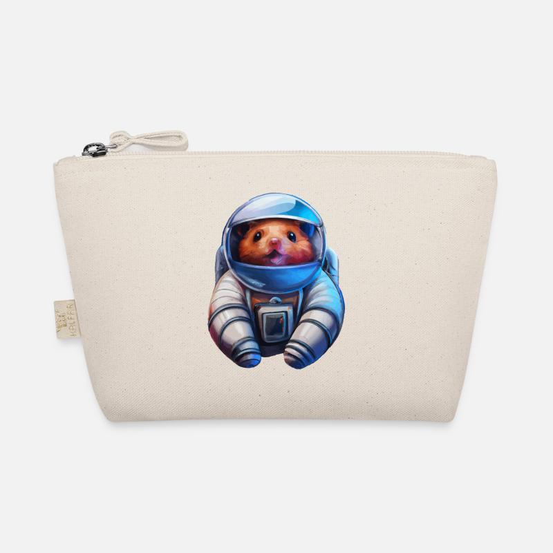 Hamster in Spacesuit Space Astronaut Organic Pouch