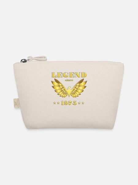 Legend since 1975 Wings of Gold Goldwing - Bio-Täschchen - Natur