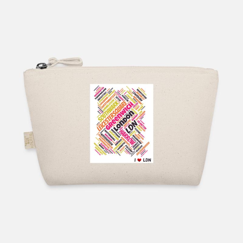 London Word Cloud Organic Pouch