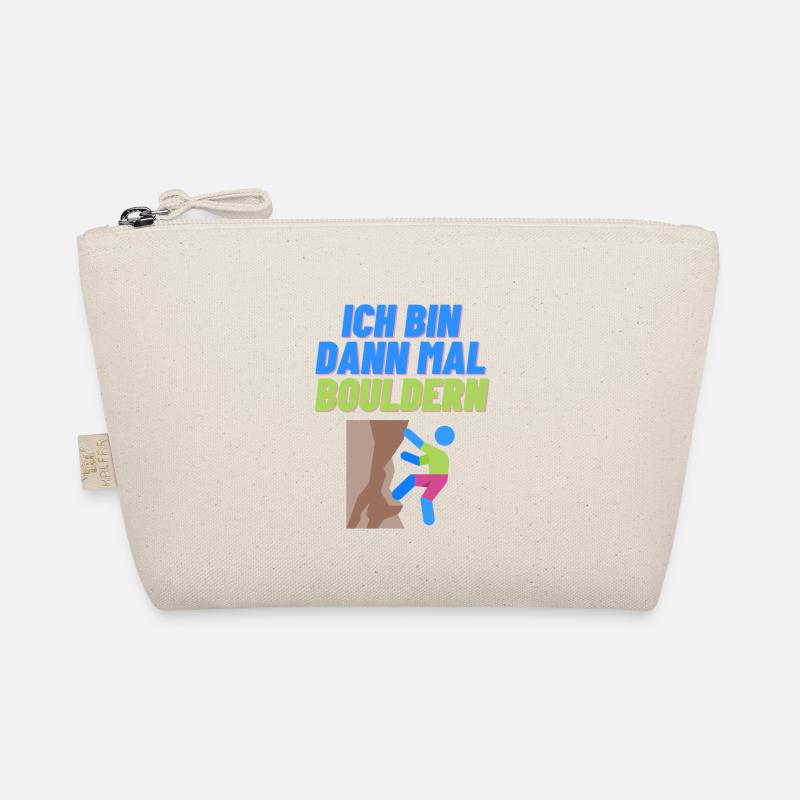 Ich bin dann mal Bouldern Bio-Täschchen