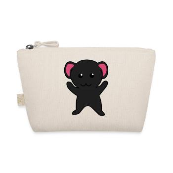 Petite souris noir - Trousse biologique - nature - Devant