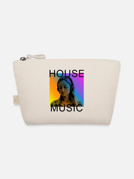 HouseMusic - Bio-Täschchen - Natur