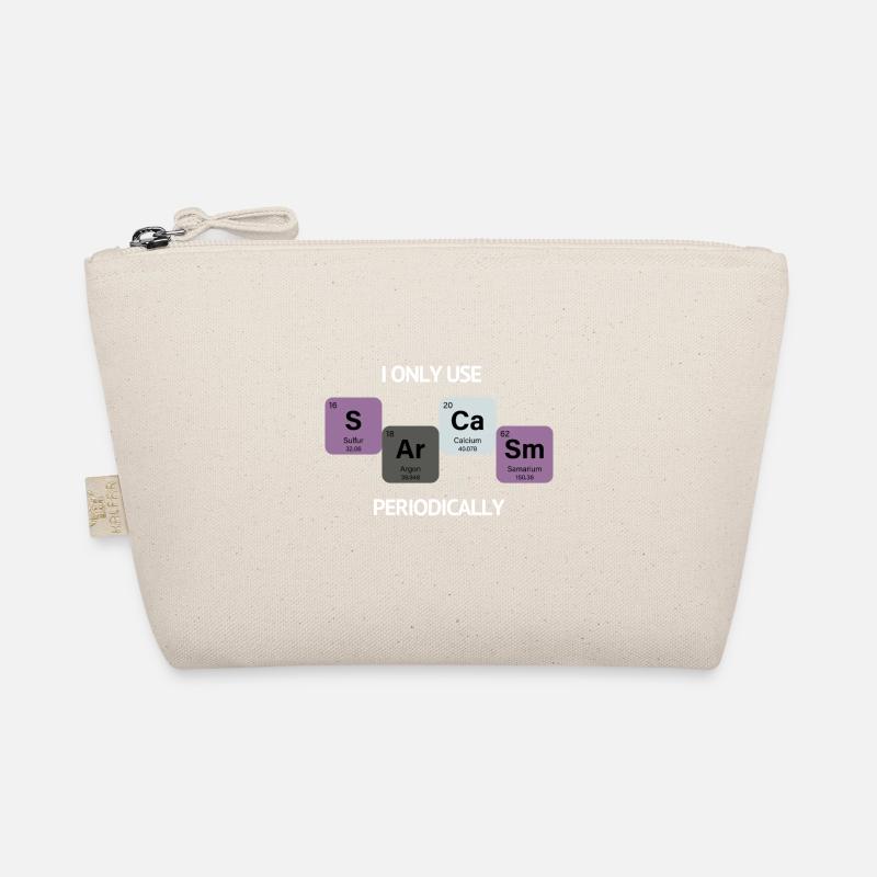 Sarcasm vintage Organic Pouch