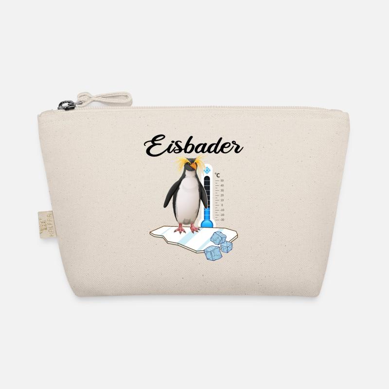 Eisbader Winterschwimmer Eisbad "winterschwimmen" Bio-Täschchen