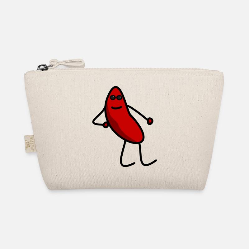 Chilled Jay - red Bio-Täschchen